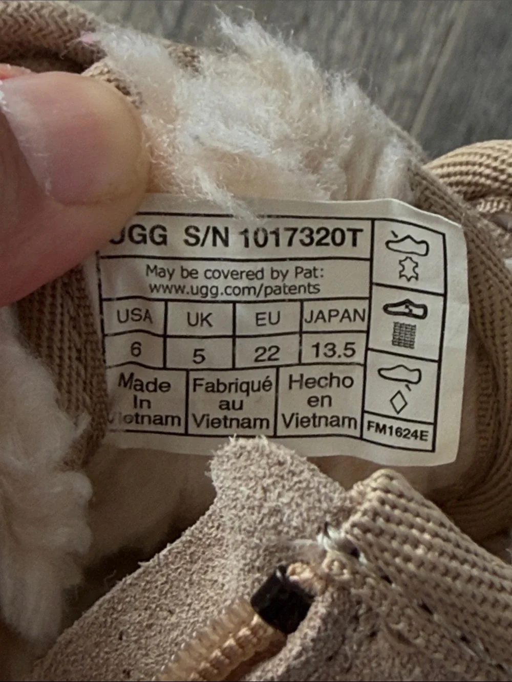 UGG Kids Tan Suede Ankle Boots with Lace and Side Zip
